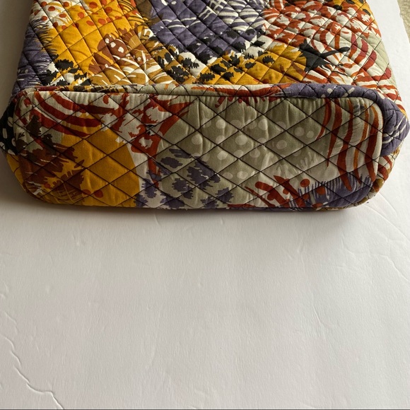 Vera Bradley Painter Feathers Tote Bag - Picture 7 of 12